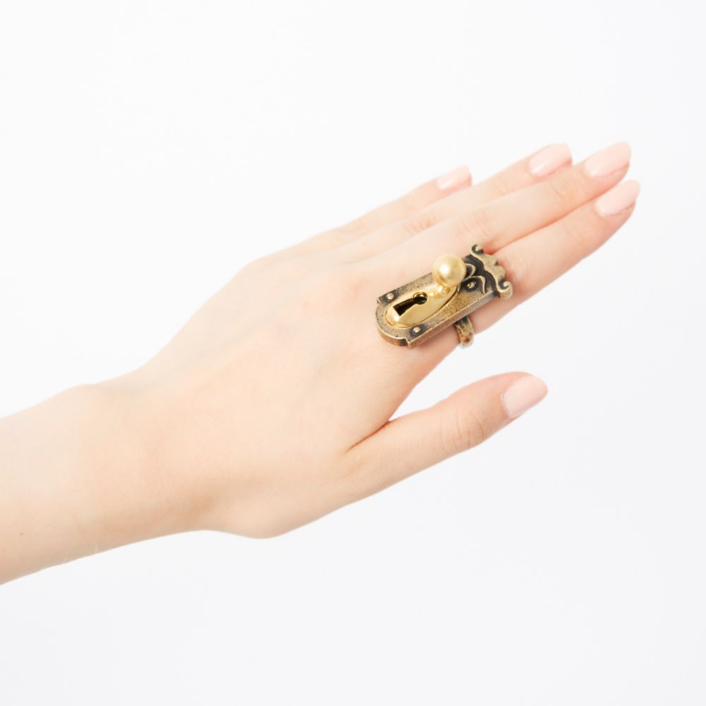 【キューポット】不思議の国のアリス/リング　ドアノブ　13号