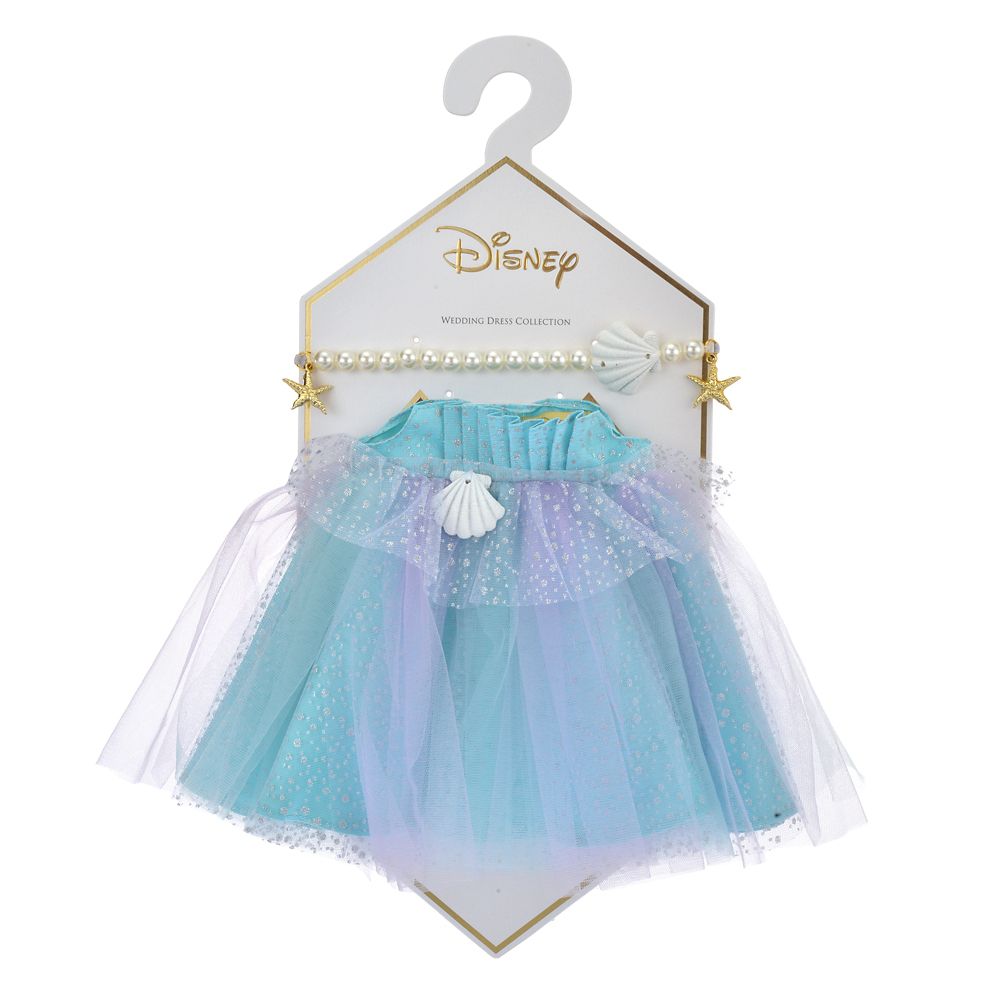 公式 ショップディズニー Kuraudia ユニベアシティ ぬいぐるみ専用コスチューム ドレス アリエル