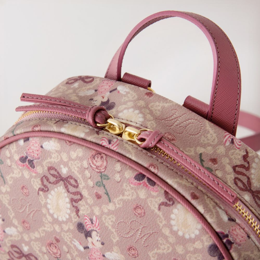 【キューポット】ミニー/スモールバックパック　ヴィンテージケーキ