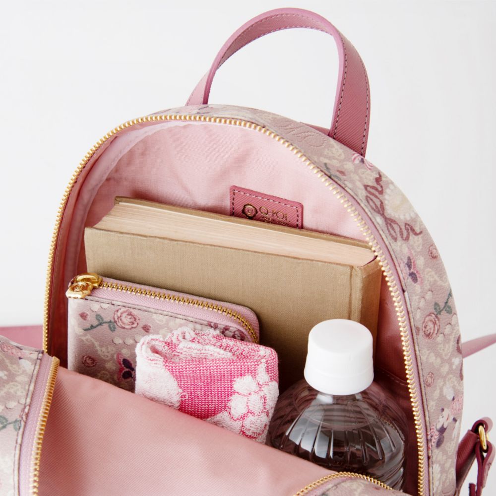 【キューポット】ミニー/スモールバックパック　ヴィンテージケーキ