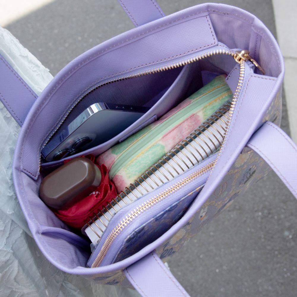 【キューポット】デイジー/ミニトートバッグ　ヴィンテージケーキ