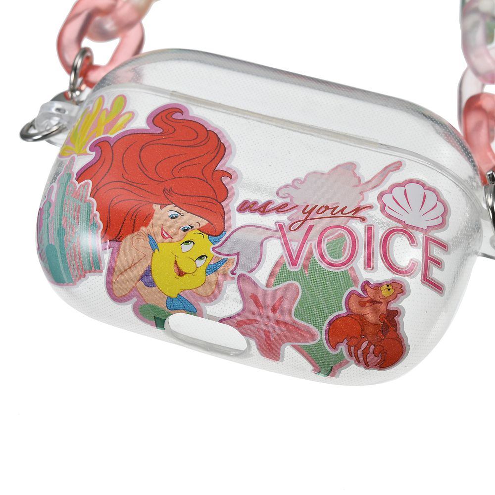 公式 ショップディズニー アリエル フランダー セバスチャン Airpods Pro用ケース Nostalgic Princess