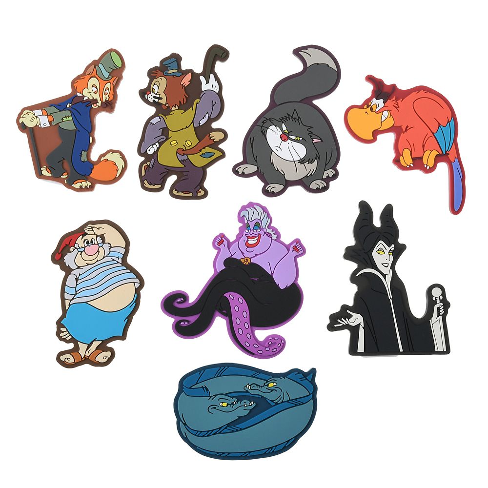 公式 ショップディズニー ディズニーヴィランズ シークレットクリップ ダイカット Disney Villains 22