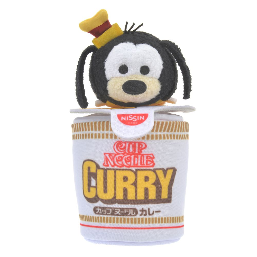 公式 ショップディズニー カップヌードル ツムツム ぬいぐるみ グーフィー ミニ S Tsum Tsum Cup Noodle