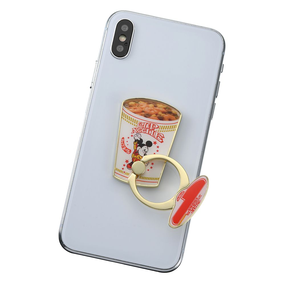 公式 ショップディズニー カップヌードル ミッキー スマートフォンリング Cup Noodle