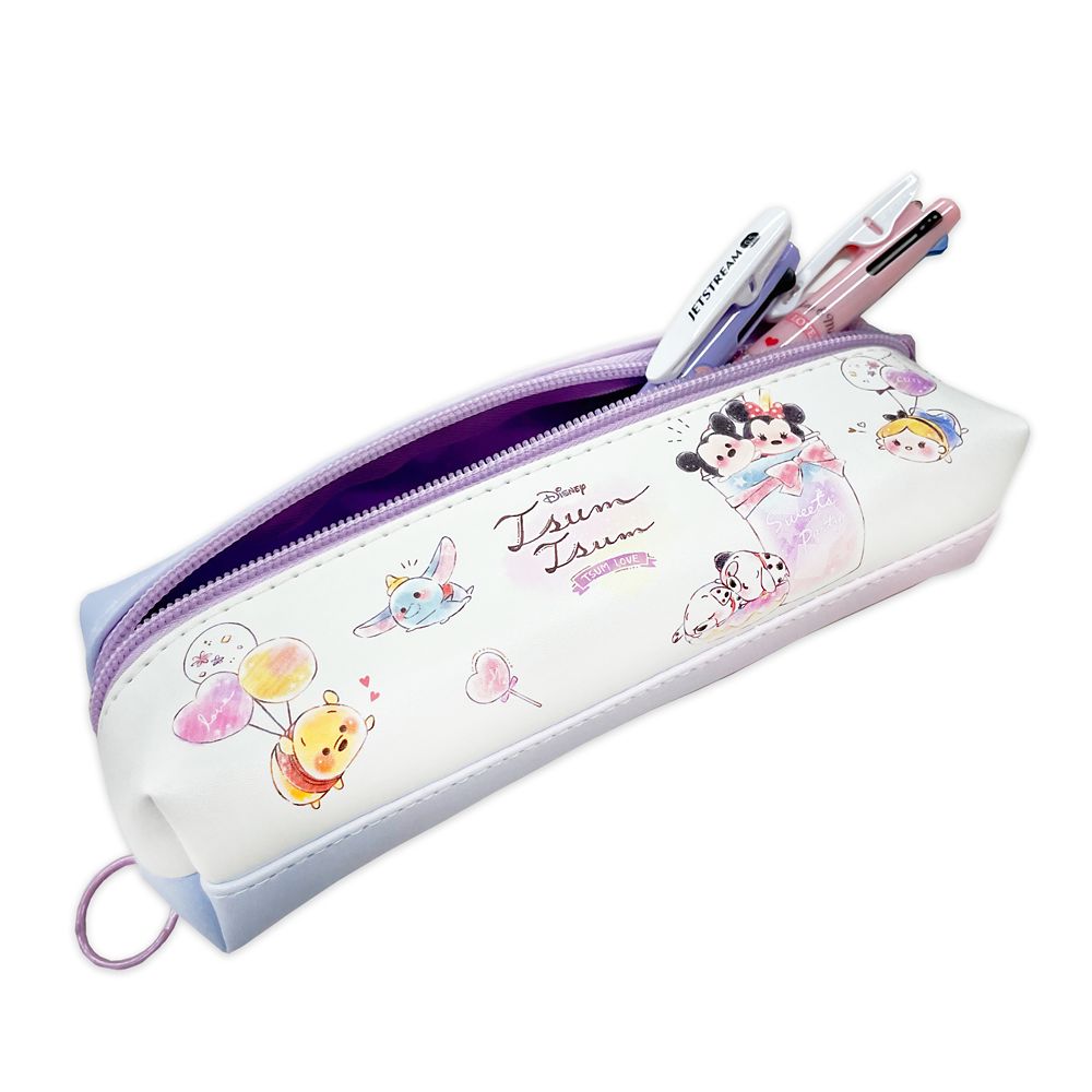 公式 ショップディズニー ２ルームペンケース ディズニーツムツム