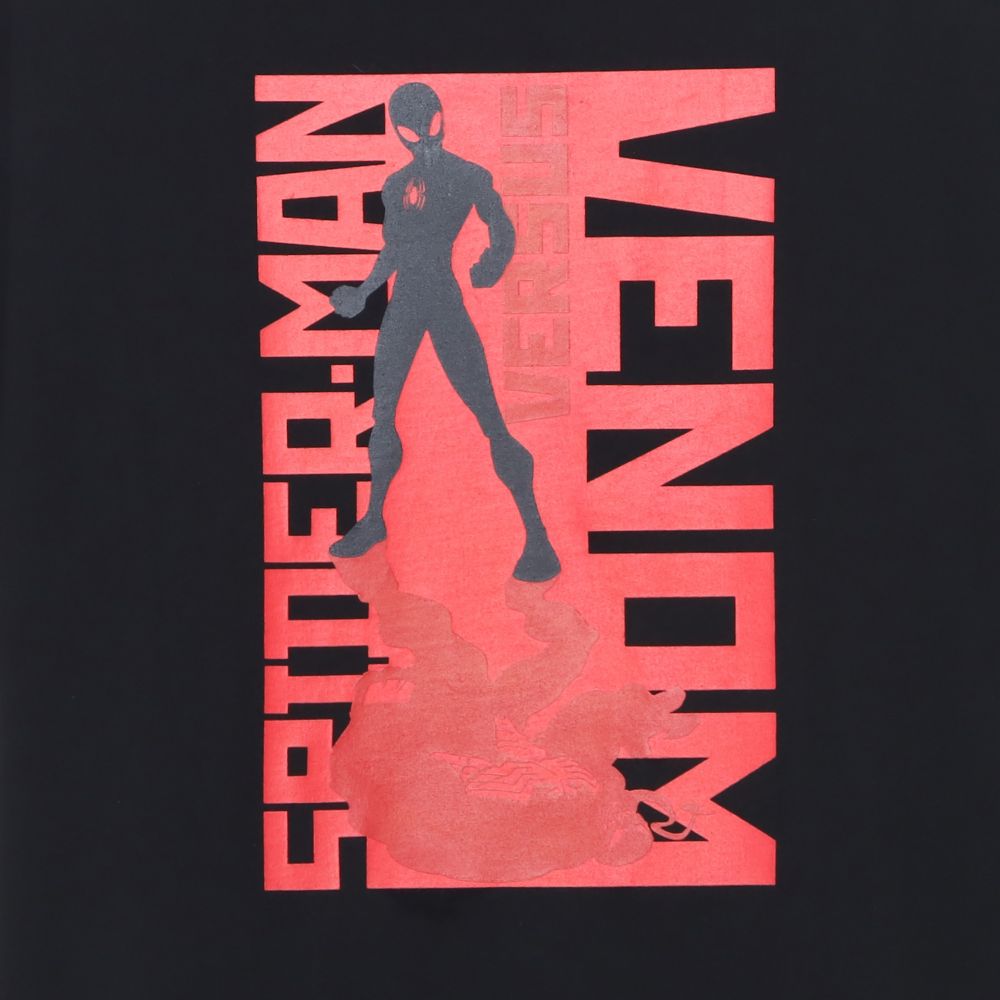 MARVEL プリント半袖Ｔシャツ スパイダーマン VS ヴェノム