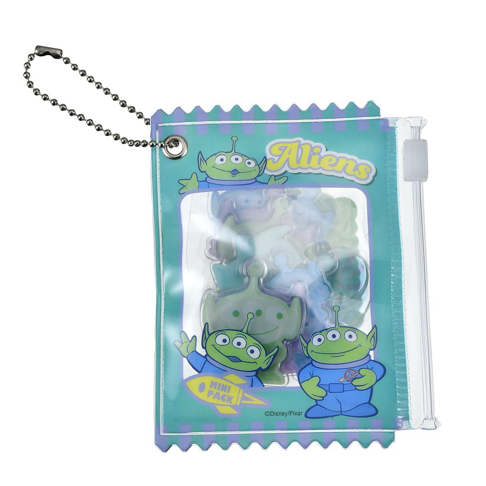 リトル・グリーン・メン／エイリアン シール・ステッカー フレーク ケース入り おかしパッケージ Sticker Collection