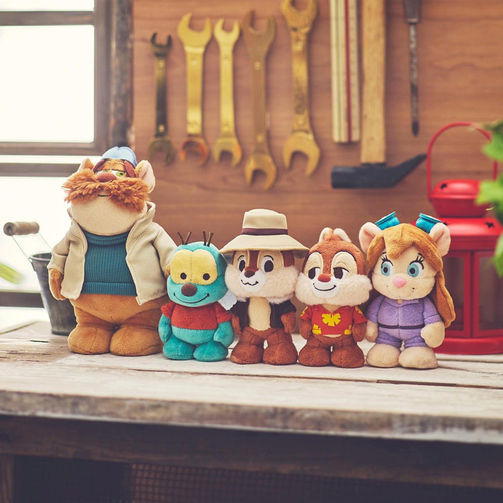 ガジェット ぬいぐるみ Disney stanDs チップとデールの大作戦 レスキュー・レンジャーズ