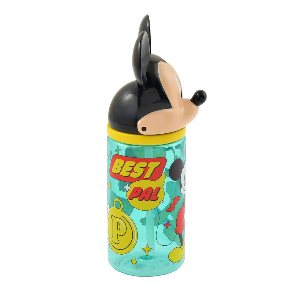 【再入荷】【キッズ用】ミッキー＆プルート 水筒・ウォーターボトル スライド式