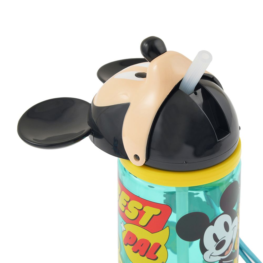 【再入荷】【キッズ用】ミッキー＆プルート 水筒・ウォーターボトル スライド式