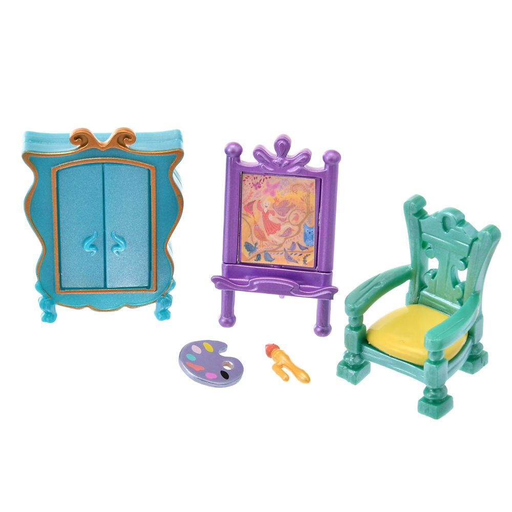 ラプンツェル、フリン・ライダー、パスカル フィギュア プレイセット Disney Once Upon a Story