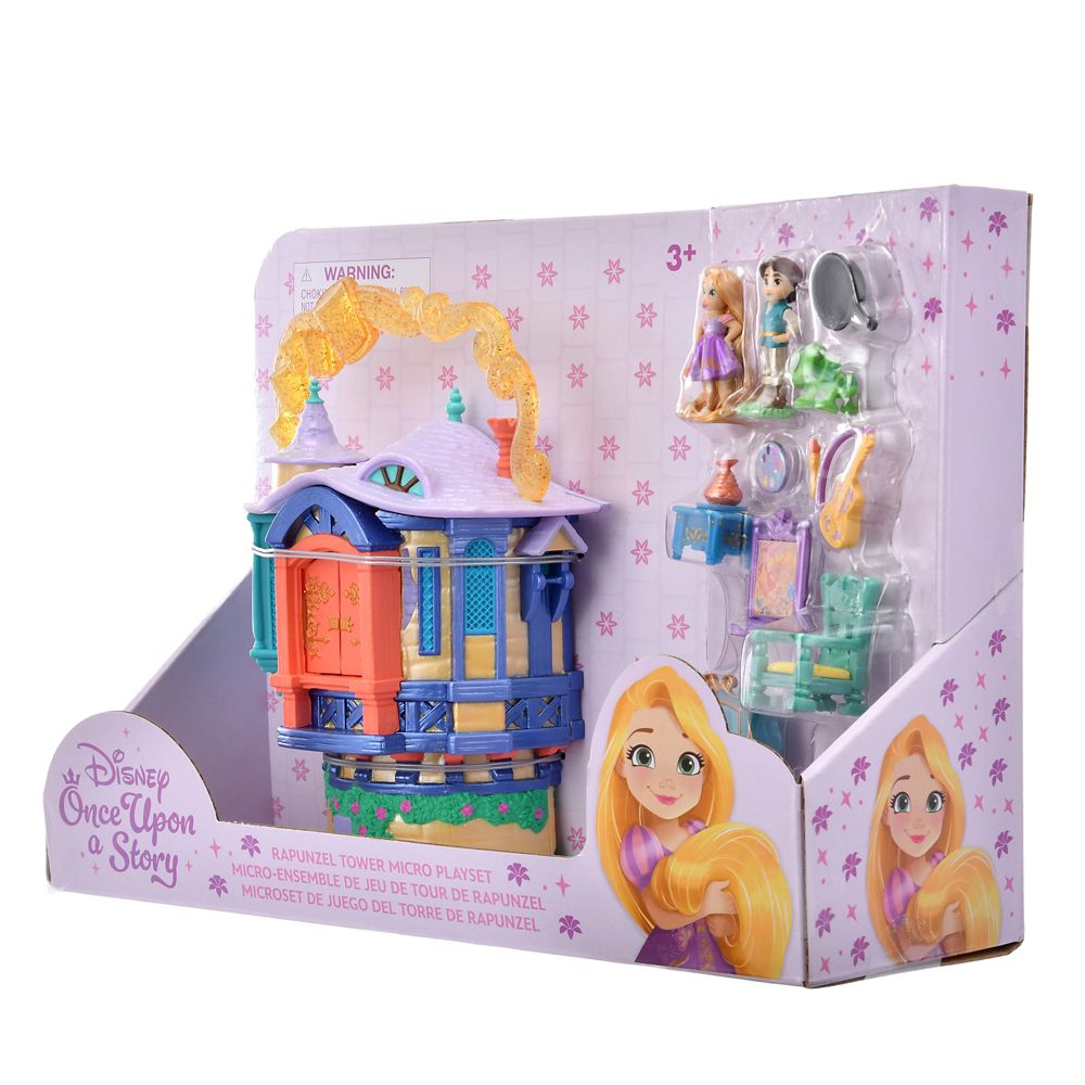 ラプンツェル、フリン・ライダー、パスカル フィギュア プレイセット Disney Once Upon a Story