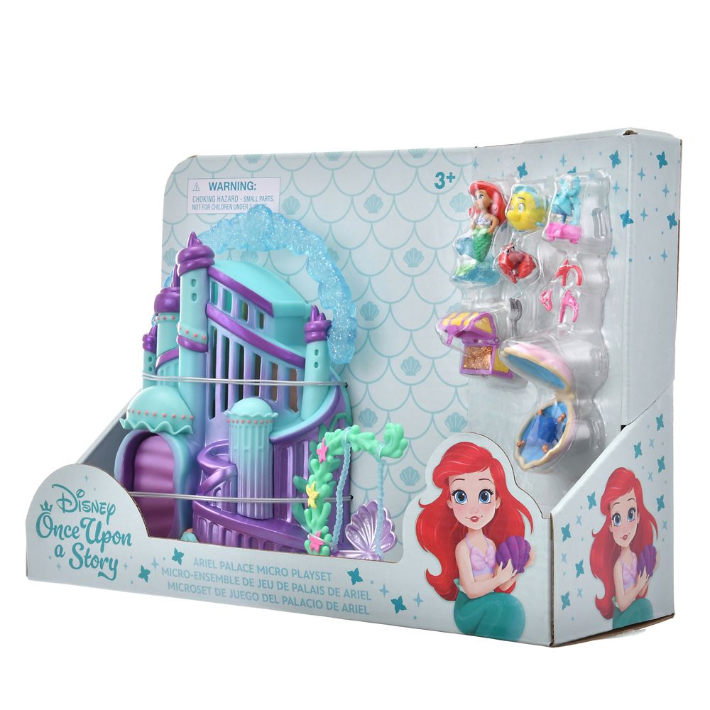 アリエル、フランダー、セバスチャン フィギュア プレイセット Disney Once Upon a Story