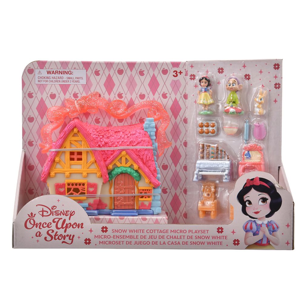 白雪姫＆おとぼけ フィギュア プレイセット Disney Once Upon a Story