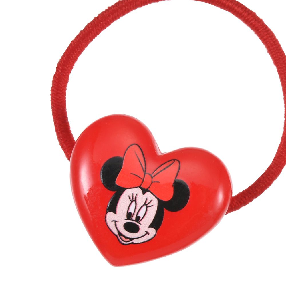 【再入荷】【キッズ用】ミニー ヘアポニー セット ハート