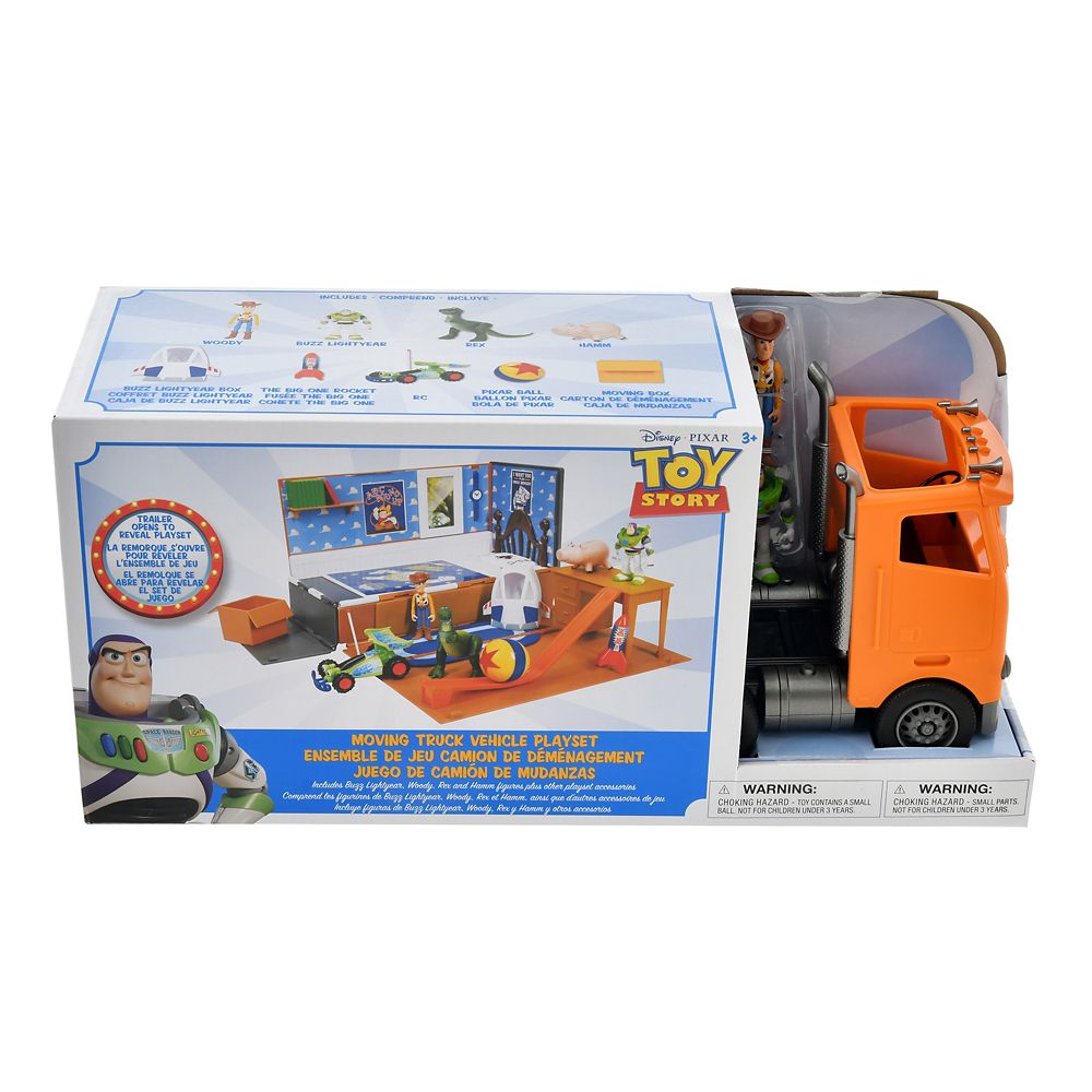 【再入荷】トイ・ストーリー おもちゃ ムービングトラック プレイセット