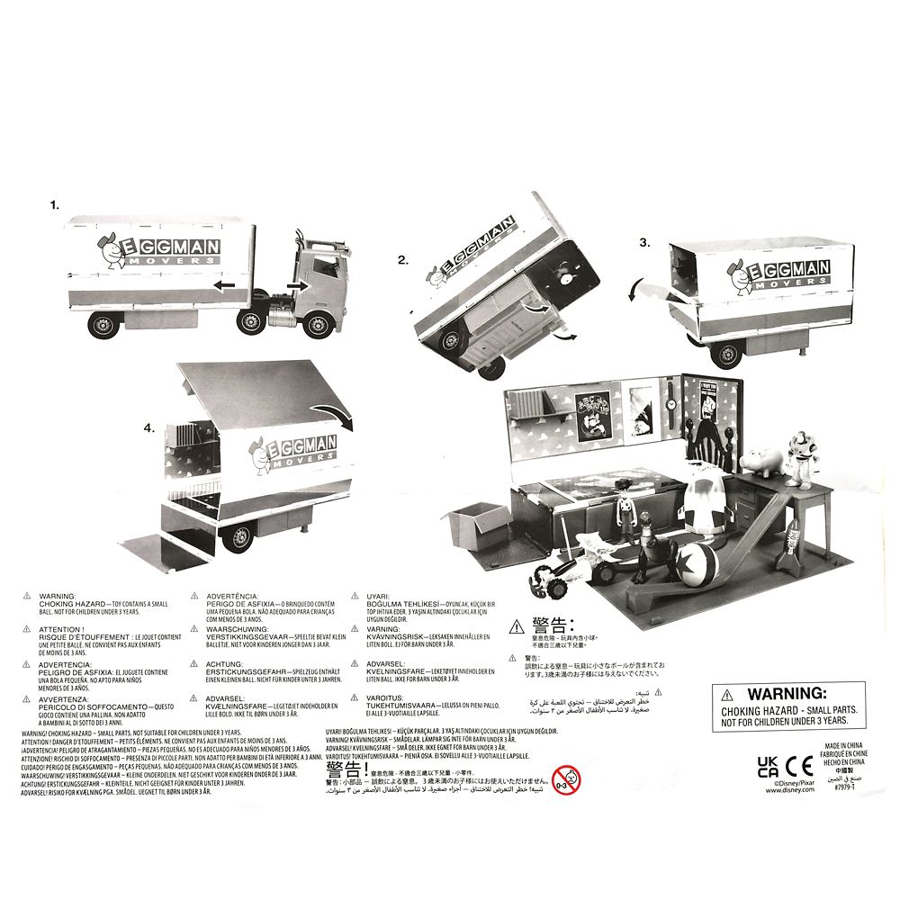 【再入荷】トイ・ストーリー おもちゃ ムービングトラック プレイセット
