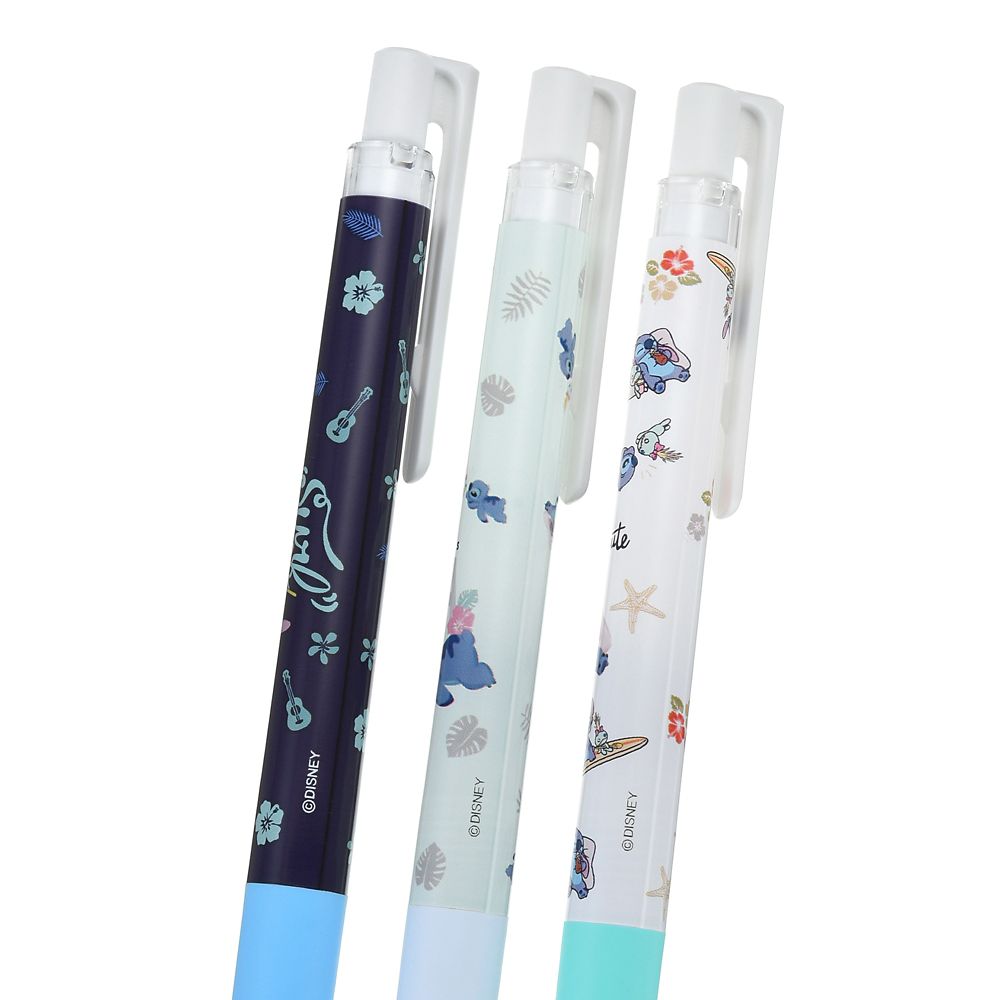 スティッチ＆スクランプ ジュースアップ 0.4 ゲルインキボールペン セット Disney Stitch Day Collection