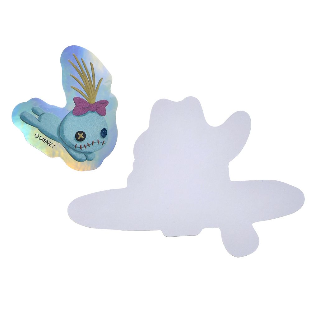 スティッチ＆スクランプ シール・ステッカー ダイカット ホログラム Sticker Collection Disney Stitch Day Collection