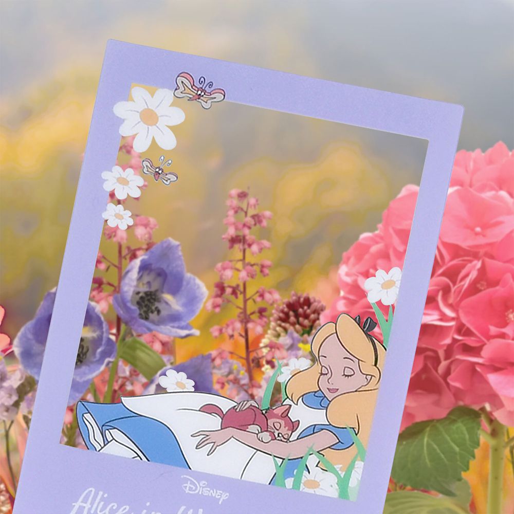 【再入荷】ディズニーキャラクター シール・ステッカー クリア 貼ってはがせる インスタント写真風 Sticker Collection