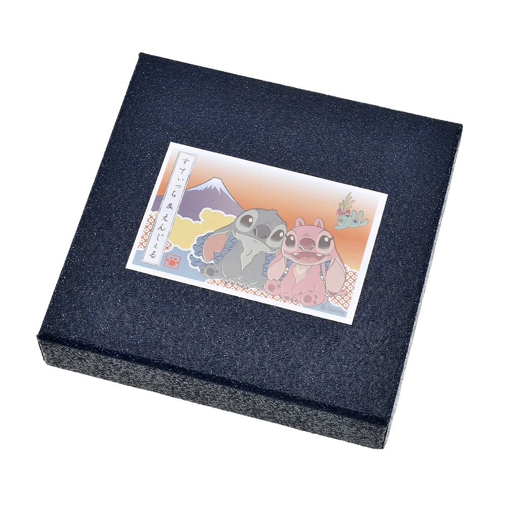 【再入荷】スティッチ＆エンジェル 醤油皿 Japan Original