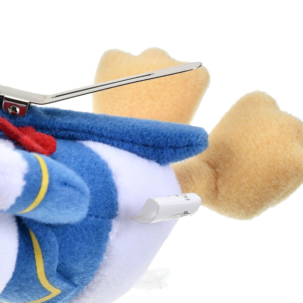 【再入荷】ドナルド ヘアクリップ ぺたん ぬいぐるみ風
