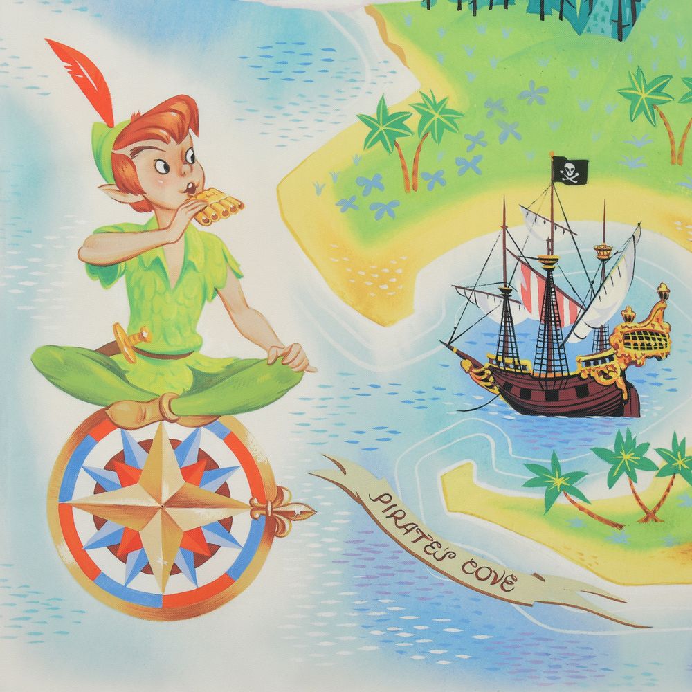 ピーター・パン レジャーシート (S) ポーチ入り Map Compact Picnic Sheet