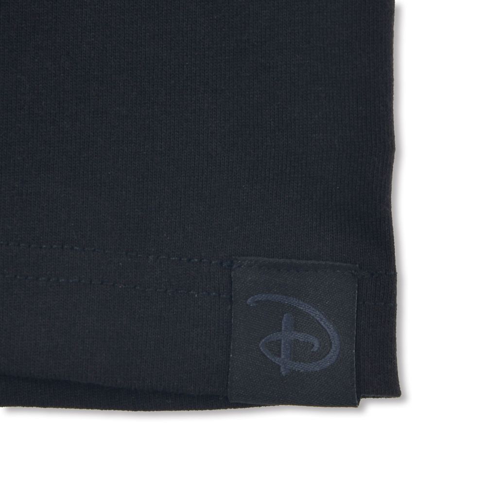 ミッキー 半袖Tシャツ リメイク風 スタンディングポーズ ブラック MAGICAL LABEL