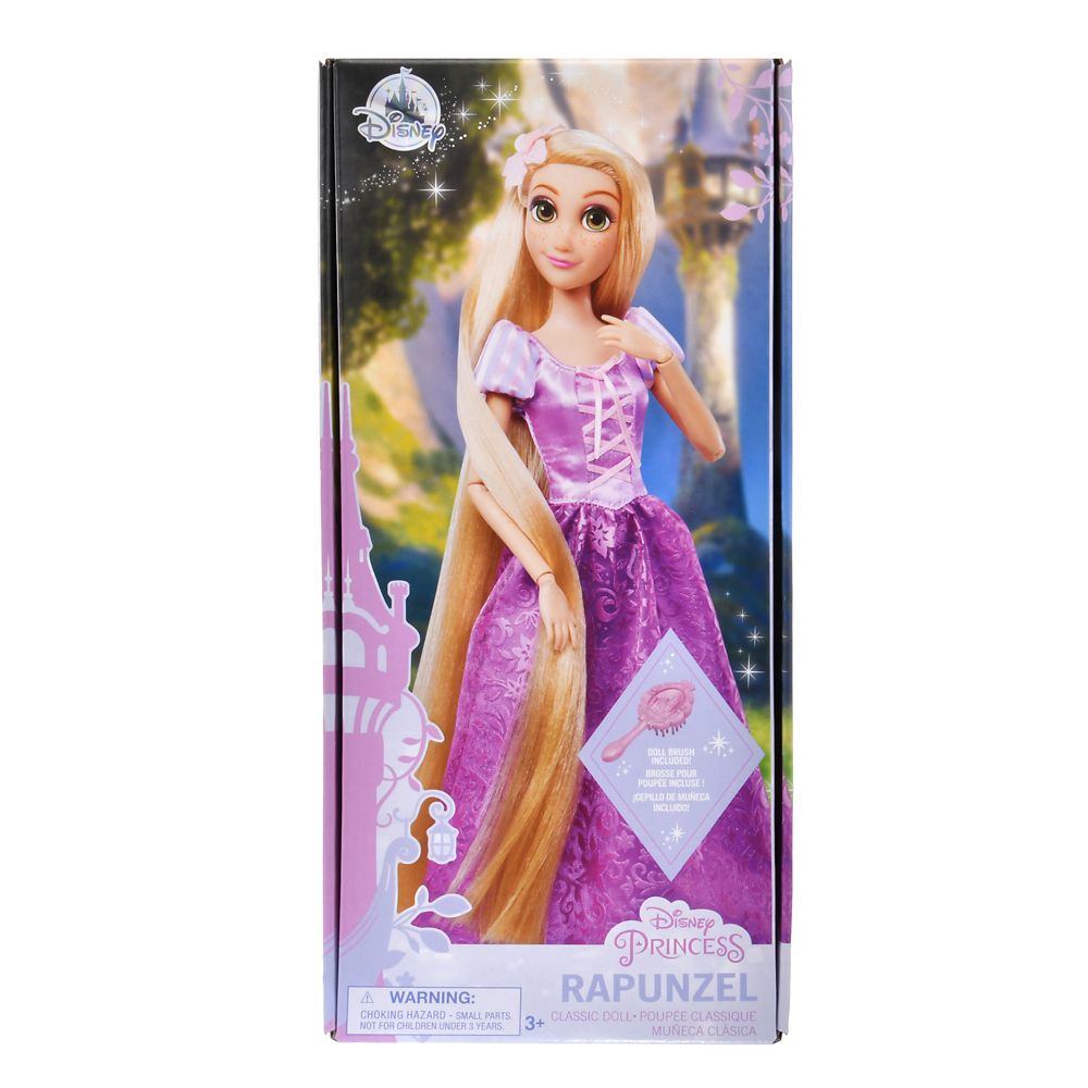 【再入荷】ラプンツェル クラシックドール ヘアブラシ付き