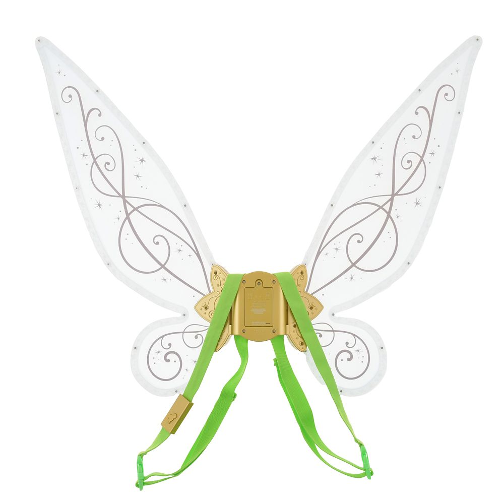 【再入荷】ティンカー・ベル キッズ用コスチューム 羽 ライトアップ ゴールドライン