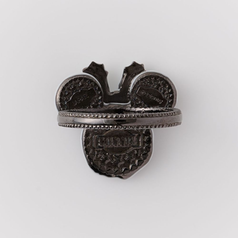 【キューポット】ミニーマウス/リング　9号　ココア クッキー