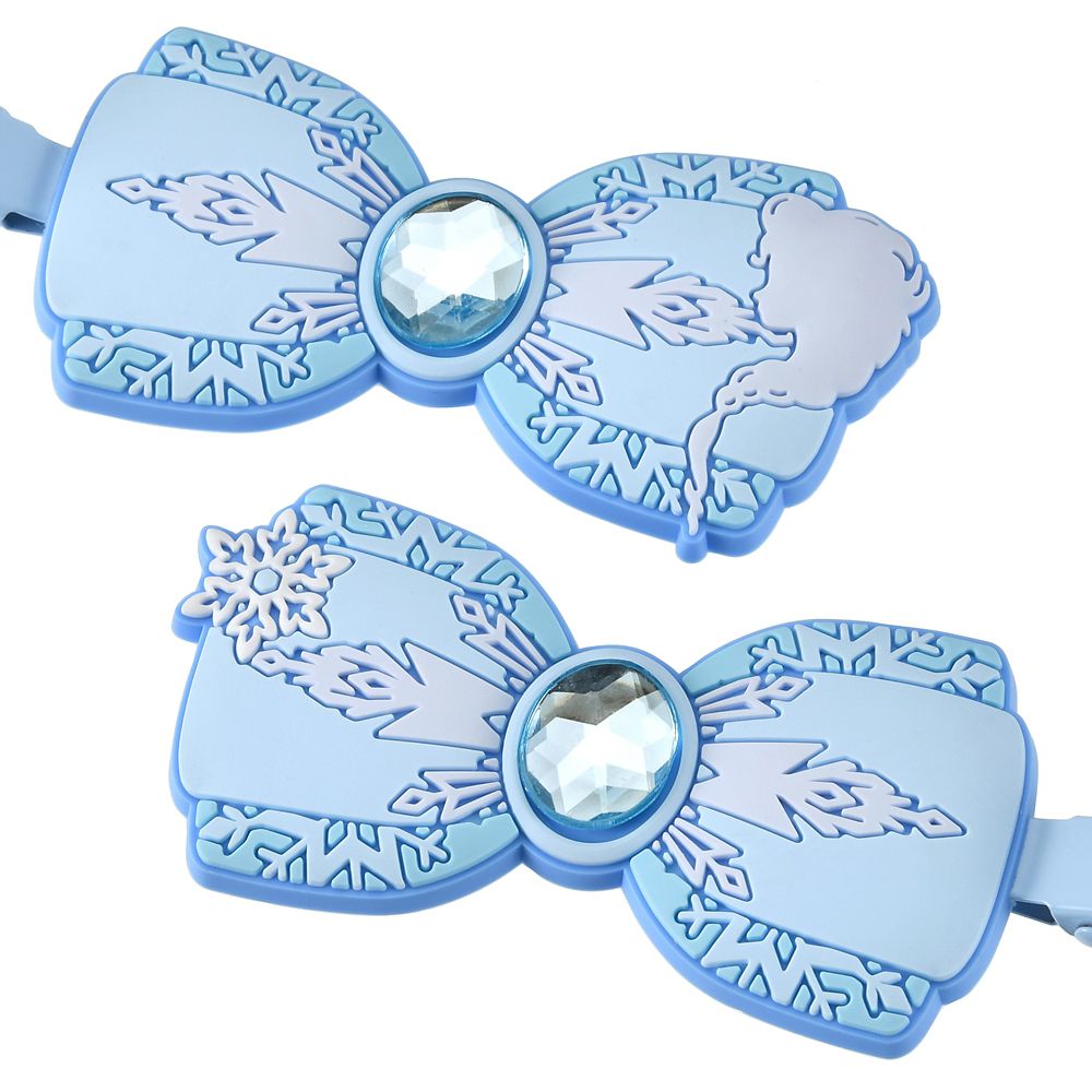 エルサ ヘアクリップ セット カラークリップ ストーン リボン MAEGAMI Hair Zakka