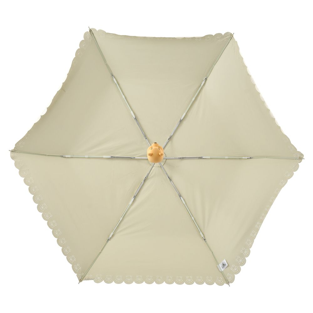 プーさん 折りたたみ傘 晴雨兼用 SHINY DAY