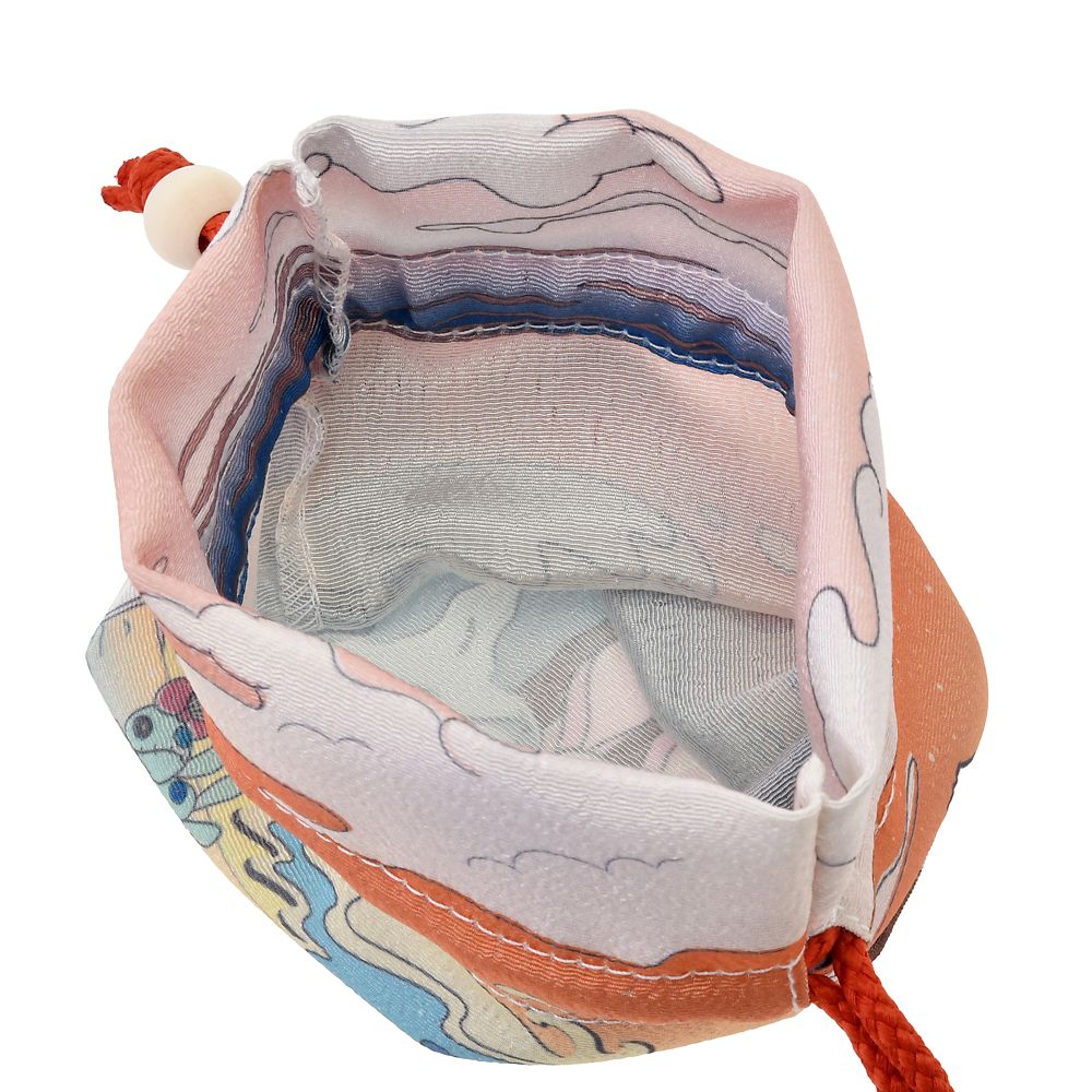 スティッチ、エンジェル、スクランプ 巾着 Japan Original