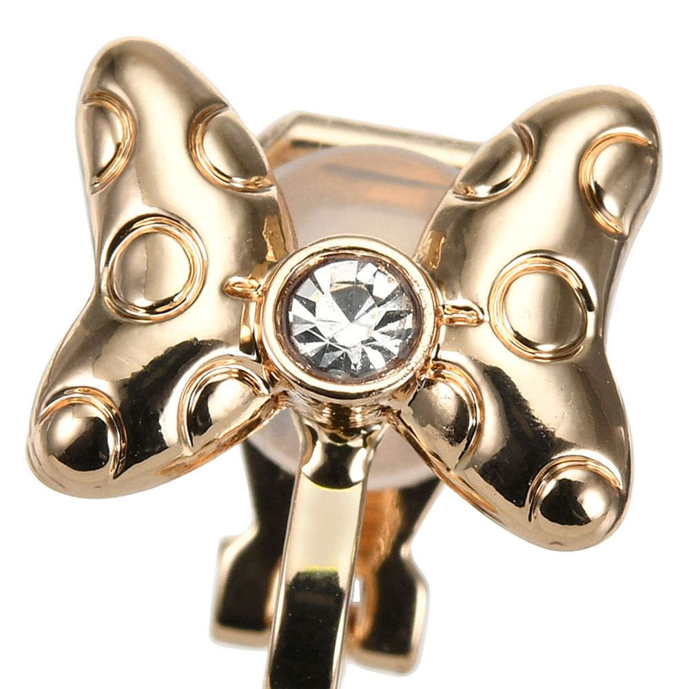 【再入荷】ミニー イヤリング(片耳用) ドットリボン