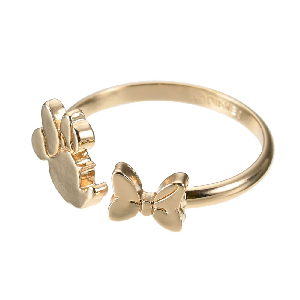 【再入荷】ミニー 指輪・リング フェイス＆リボン フォークリング