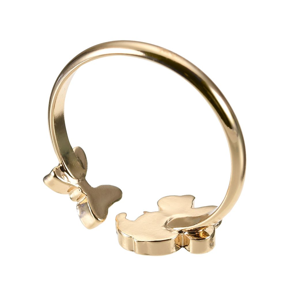 【再入荷】ミニー 指輪・リング フェイス＆リボン フォークリング