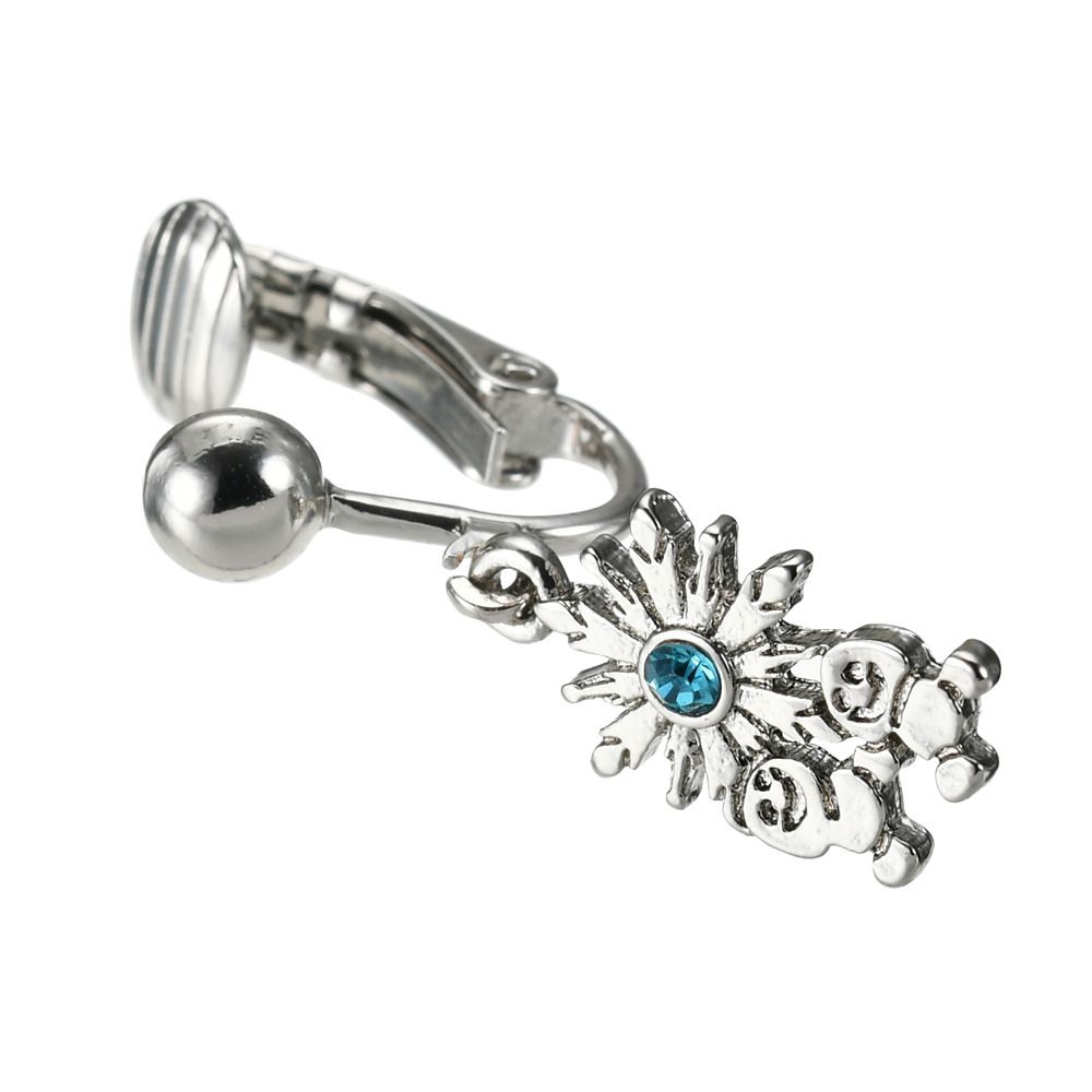 【再入荷】スノーギース イヤリング(片耳用) スノーフレーク カラーストーン