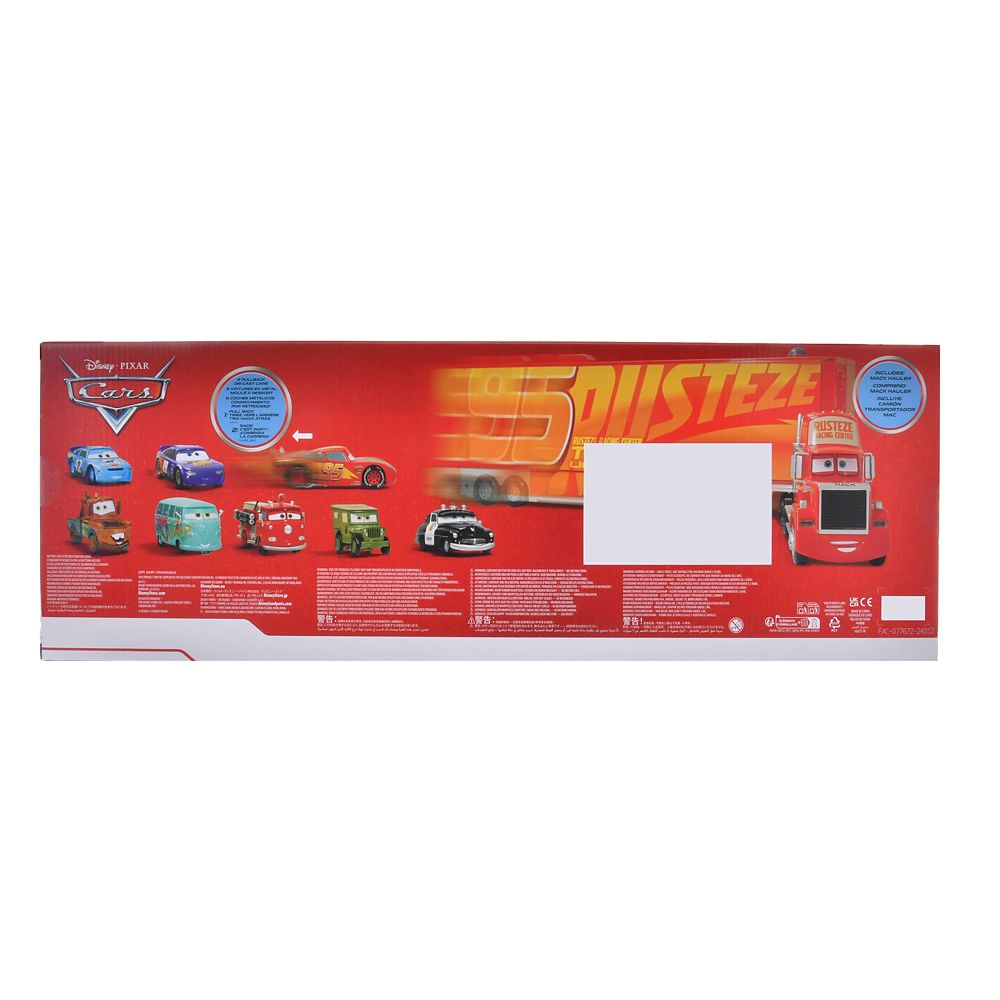 カーズ フリクションカー・プルバックカー セット トーキング＆ライトアップ Mack Hauler