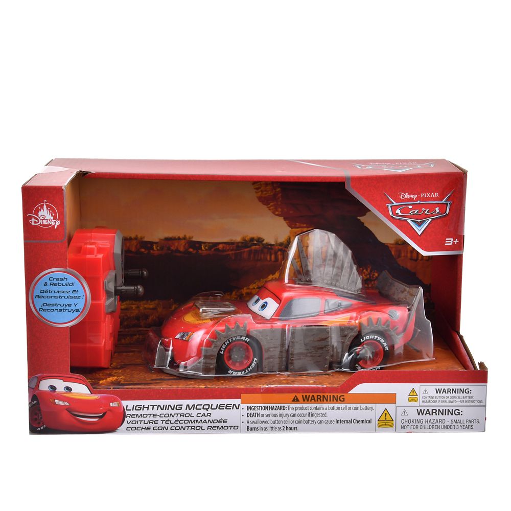 ライトニング・マックィーン おもちゃ リモコンカー Crash＆Rebuild カーズ・オン・ザ・ロード