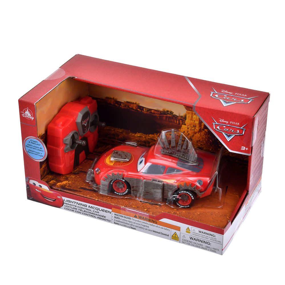 ライトニング・マックィーン おもちゃ リモコンカー Crash＆Rebuild カーズ・オン・ザ・ロード
