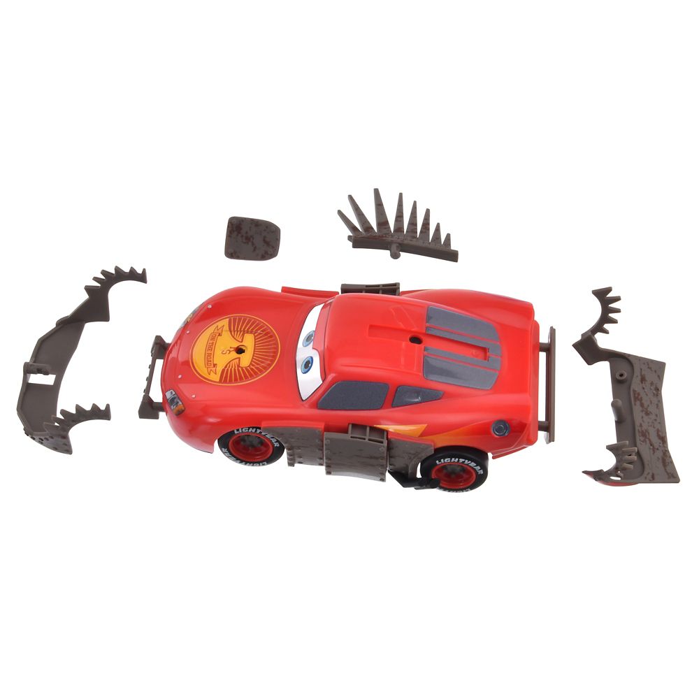 ライトニング・マックィーン おもちゃ リモコンカー Crash＆Rebuild カーズ・オン・ザ・ロード