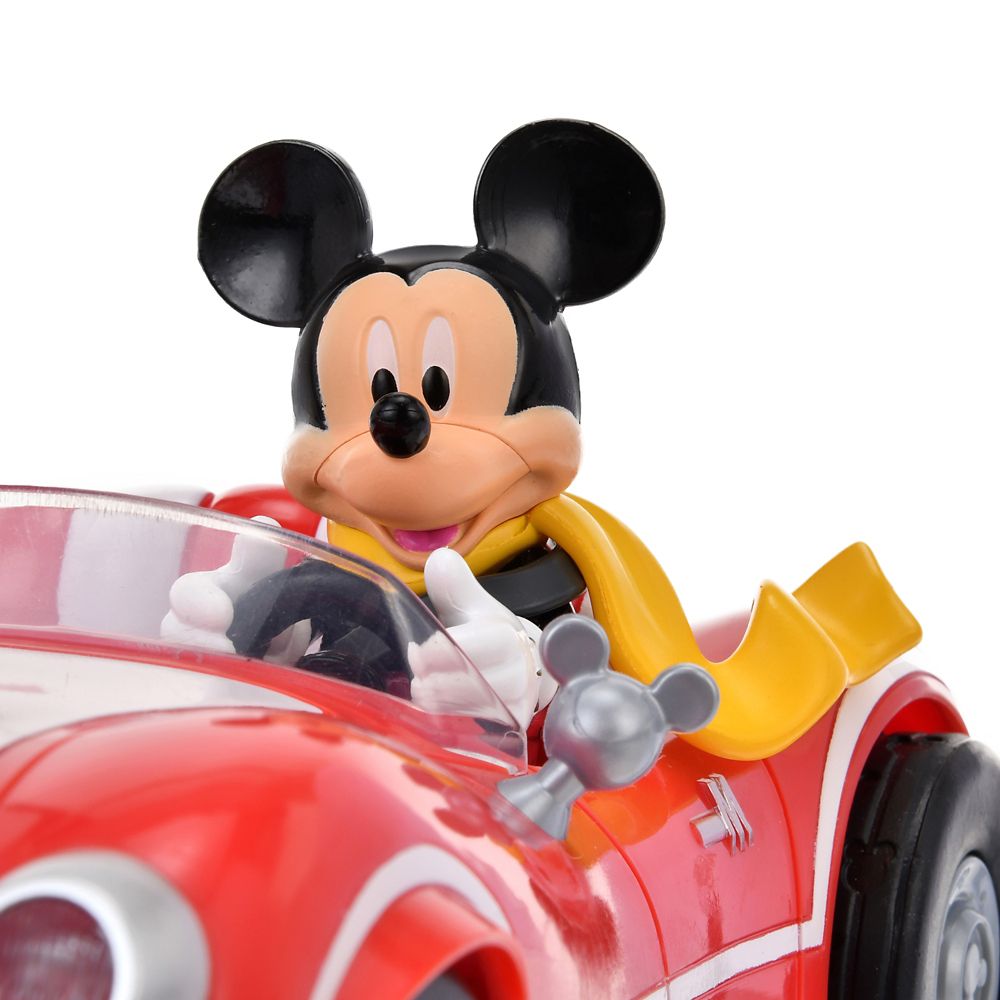 ミッキー おもちゃ リモコンカー ライトアップ＆サウンド Roadster