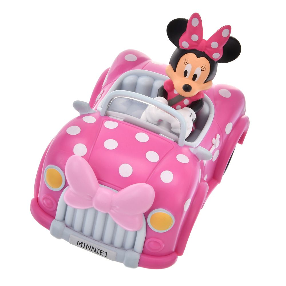【再入荷】ミニー おもちゃ プルバックカー