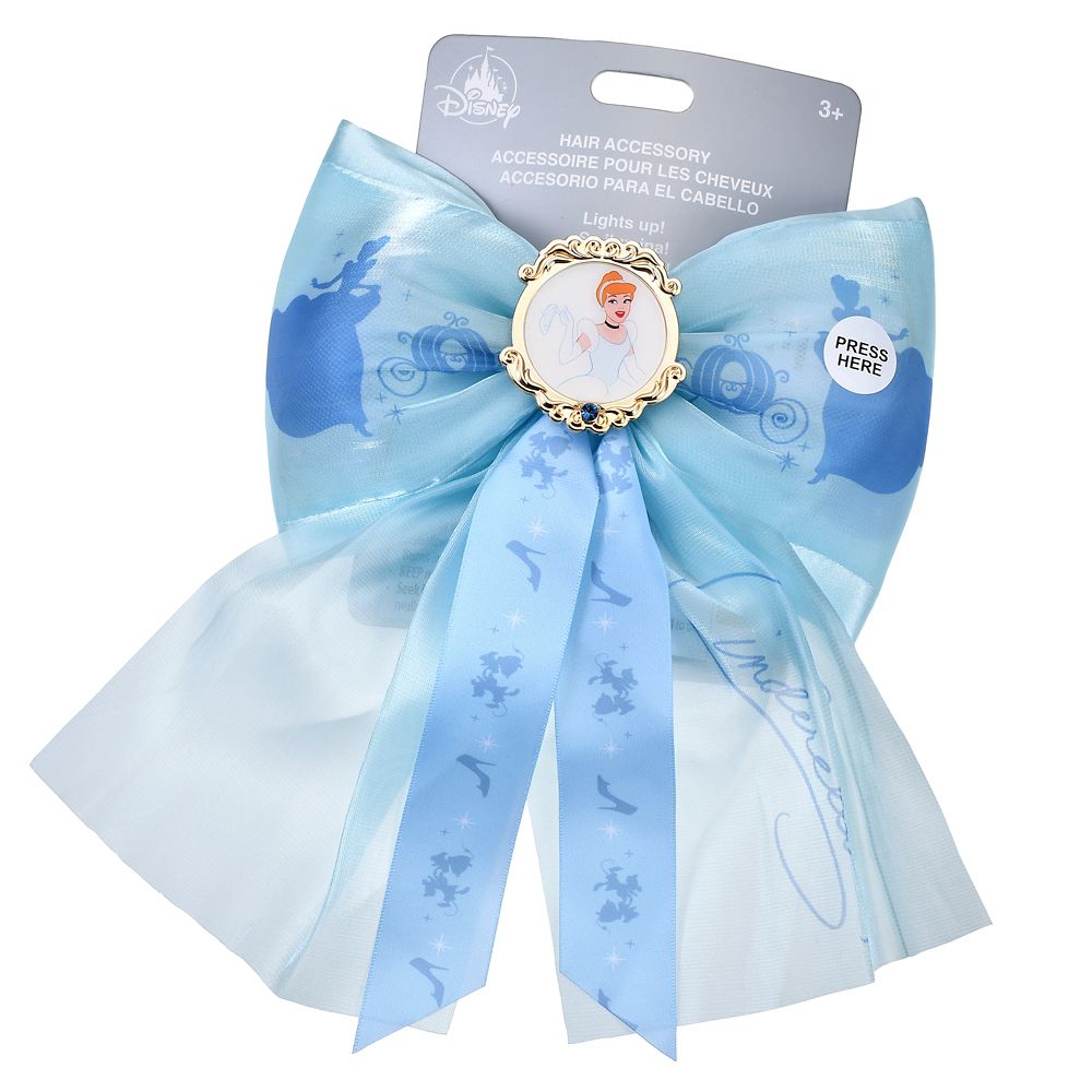 シンデレラ バレッタ ライトアップ ビッグリボン