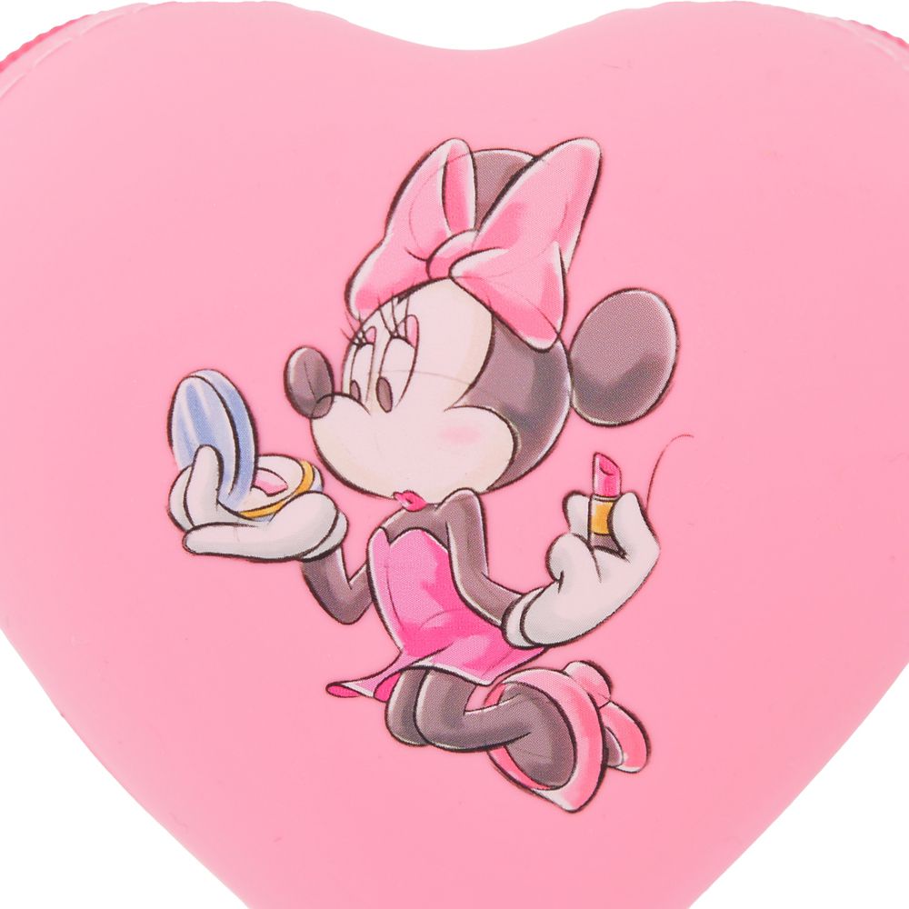 ミニー キーホルダー・キーチェーン ポーチタイプ ハート メイクアップ Key chain Fes