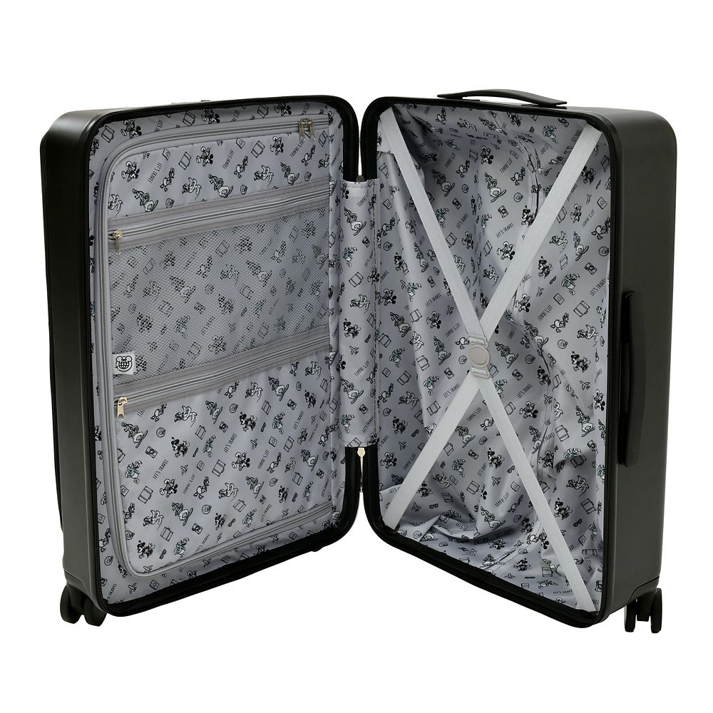 ミッキー スーツケース(M) 59L ブラック DISNEY TRAVEL