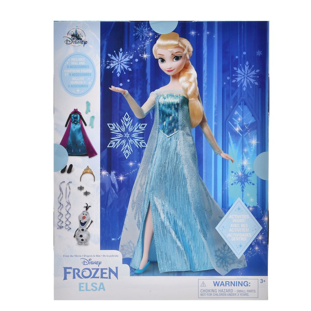 エルサ＆オラフ ドール・フィギュア セット アクティビティ＆ステージボックス Disney Story Doll
