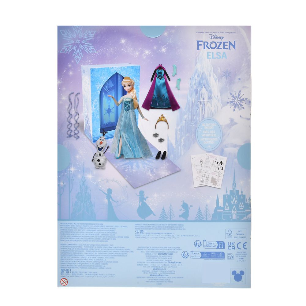 エルサ＆オラフ ドール・フィギュア セット アクティビティ＆ステージボックス Disney Story Doll